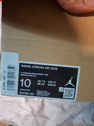 WMNS Jordan Air 200E Talla 42 Nuevas para Mujer