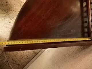 Mesa de madera con cajón, vintage