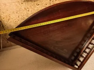 Mesa de madera con cajón, vintage