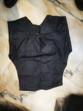 Chaleco negro talla M