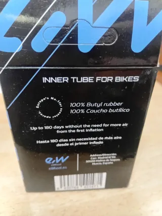 Cámara eWheel 14x2,125 para bici, pitorro grande