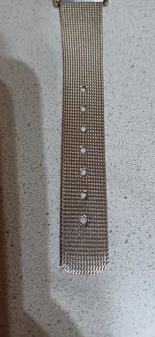 Reloj Cortefiel Pulsera Malla Plateada