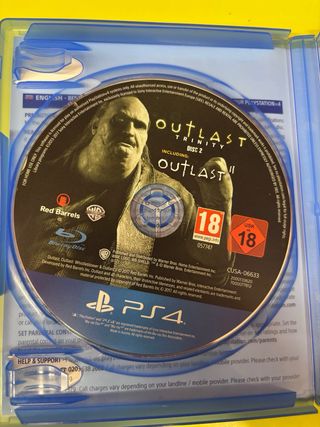 Outlast Trinity playstation 4