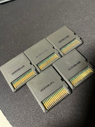 Lote 5 Juegos Nintendo DS: Cars, Spiderman, Mario.