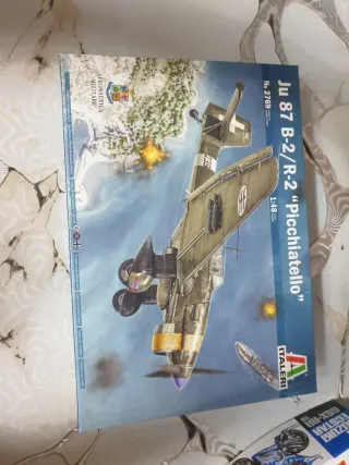 Maqueta Avión Italeri Ju 87 B-2/R-2