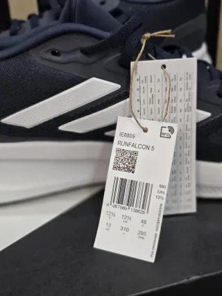 Zapatillas Adidas Hombre Azul y Blanco