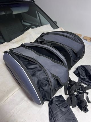 Malas Laterais para Moto - Conjunto