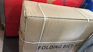 Bicicleta Plegable Roja. Nueva din estrenar