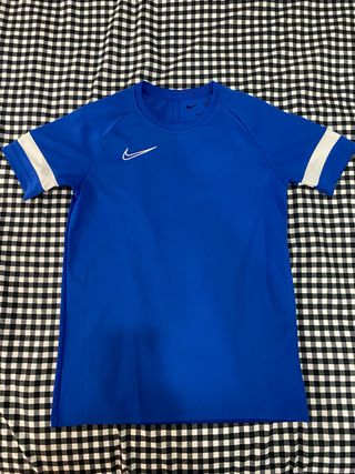 Camiseta deportiva Nike azul talla L niño