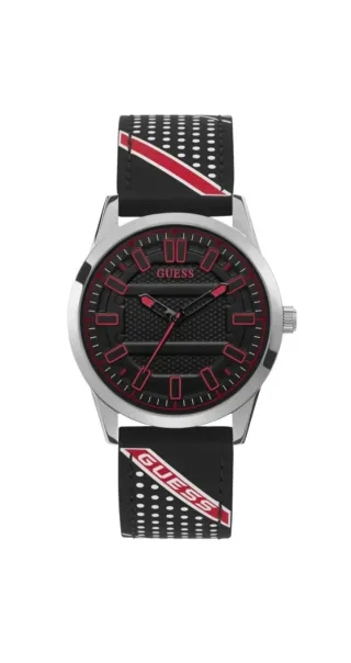 Reloj Guess Negro y Rojo