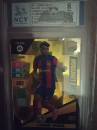 Carta Lamine Yamal NCV 8 Panini Adrenalyn