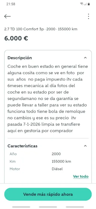 Nissan Terrano II 2000