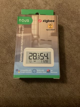 Sensore Temperatura e Umidità NOUS Zigbee E6