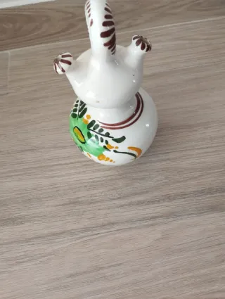 BOTIJO DE CERÁMICA DECORADO