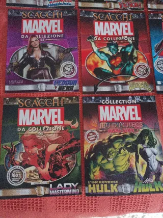 Lote 10 Revistas Ajedrez Marvel