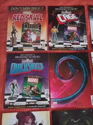 Lote 10 Revistas Ajedrez Marvel