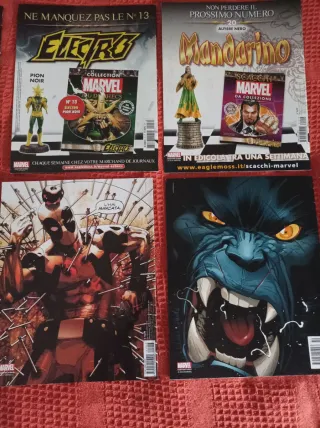Lote 10 Revistas Ajedrez Marvel