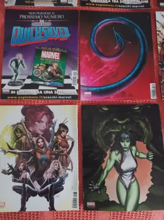 Lote 10 Revistas Ajedrez Marvel