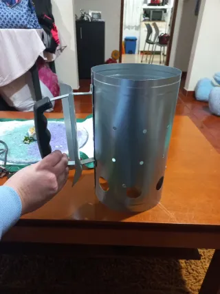 Acendedor Chaminé Fogão a Carvão Churrasco