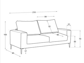 Sofá Banak 3 plazas beige