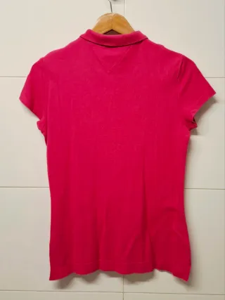 Polo Tommy Hilfiger Fucsia de chica talla/ M