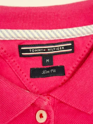 Polo Tommy Hilfiger Fucsia de chica talla/ M