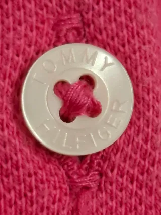 Polo Tommy Hilfiger Fucsia de chica talla/ M