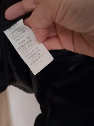 Cappotto tweed con polsini pelliccia sintetica