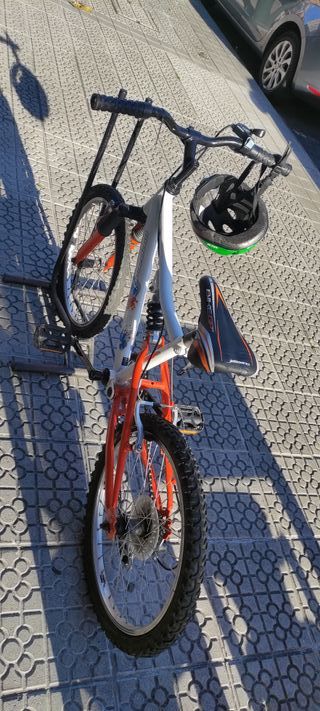 Bicicleta infantil Megamo BIKE GP 3 + casco dtb