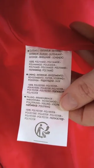 ♨️ Chaqueta Canadian Peak Roja Talla L