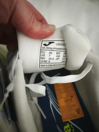 Zapatillas fútbol sala Joma Talla 40 Nuevas