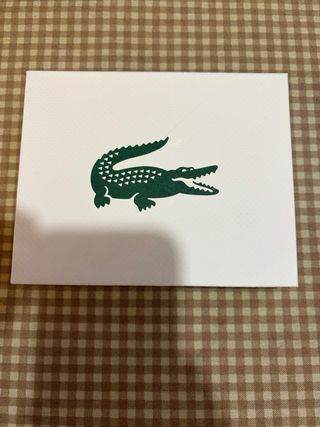 Cartera Lacoste Piel Negra Hombre