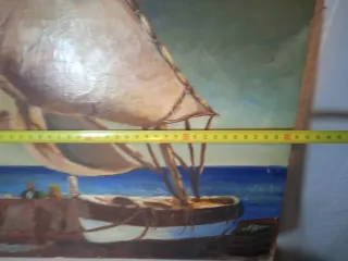 Cuadros oleo madra y lienzo