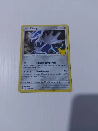 Carta Pokemon Dialga Base 130 HP