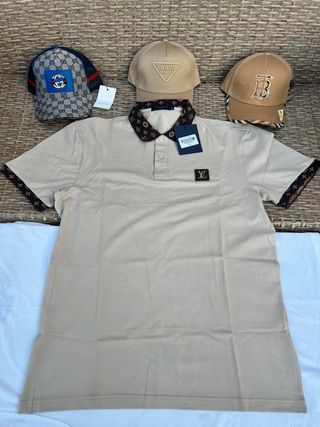 Camiseta Louis Vuitton Beige