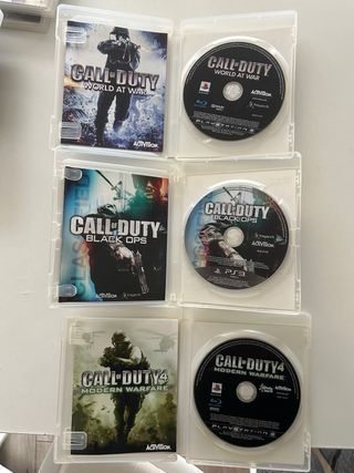 Pacchetto Call of Duty PS3 (World at War, Black Ops, MW)