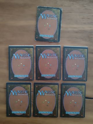 7 Carte Magic con Errore di Stampa