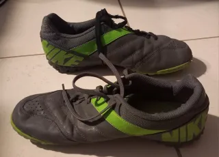 Scarpini calcio Nike grigio/verde