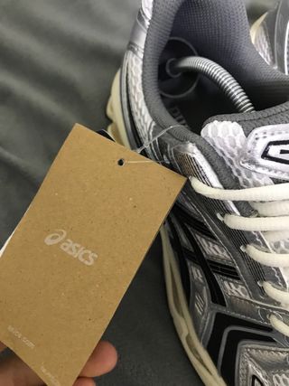 Asics Gel Kayano 14 Plata/Blanco