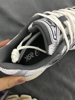 Asics Gel Kayano 14 Plata/Blanco