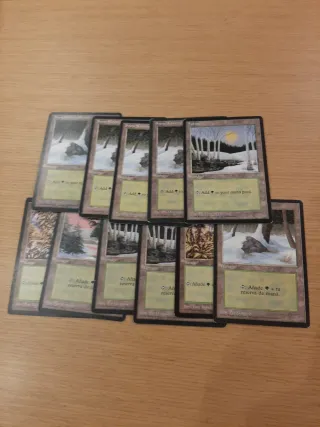 Pack Tierras Magic MTG - Ice Age