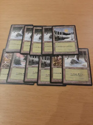 Pack Tierras Magic MTG - Ice Age