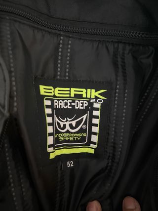 Chaqueta Berik Race Dep 2.0 Talla 52 Cuero