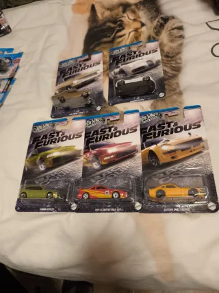 Colección Fast & Furious Hot Wheels. Silver Series