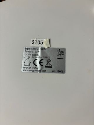 Calentador de parafina + un recambio 1000ml