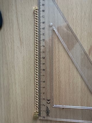 Pulsera Pandora Cadena Cubana en Pavé Oro 14k