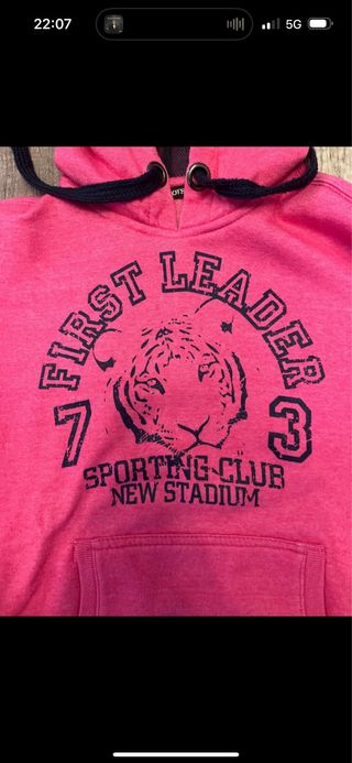 Sudadera rosa con tigre Trunk & Roots