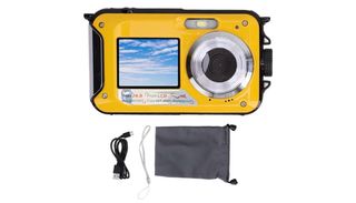 Chollo! Cámara Acuática Amarilla para Snorkel