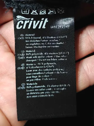 CRIVIT pantalone trekking escursionismo running M