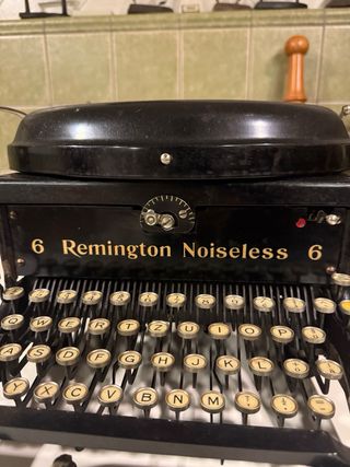 Remington Noiseless 6 (1930) - Joya de Colección H